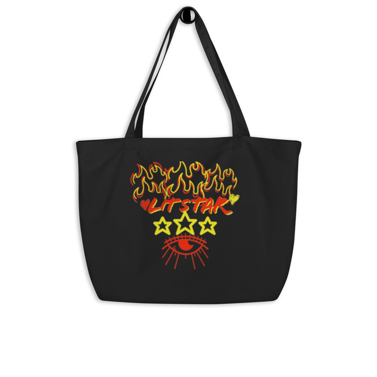 Litstar Large organic tote bag