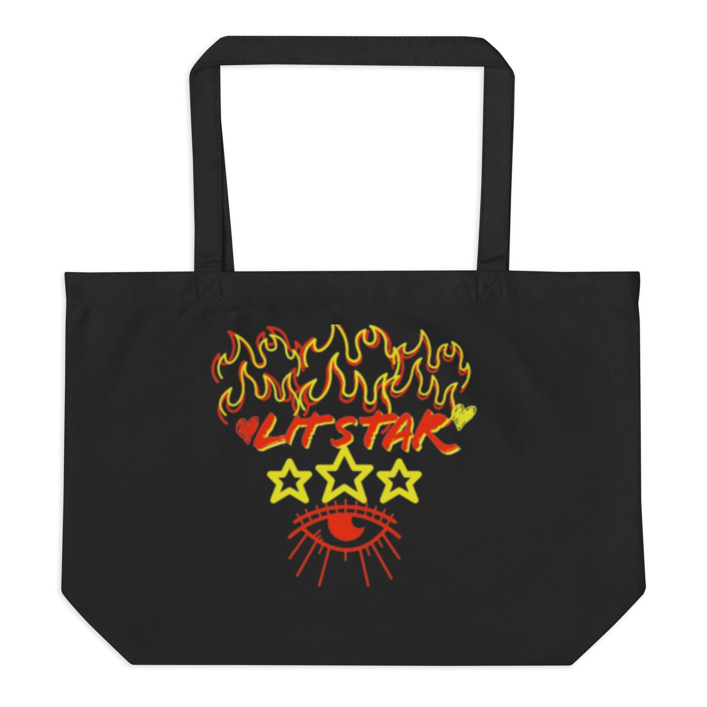 Litstar Large organic tote bag