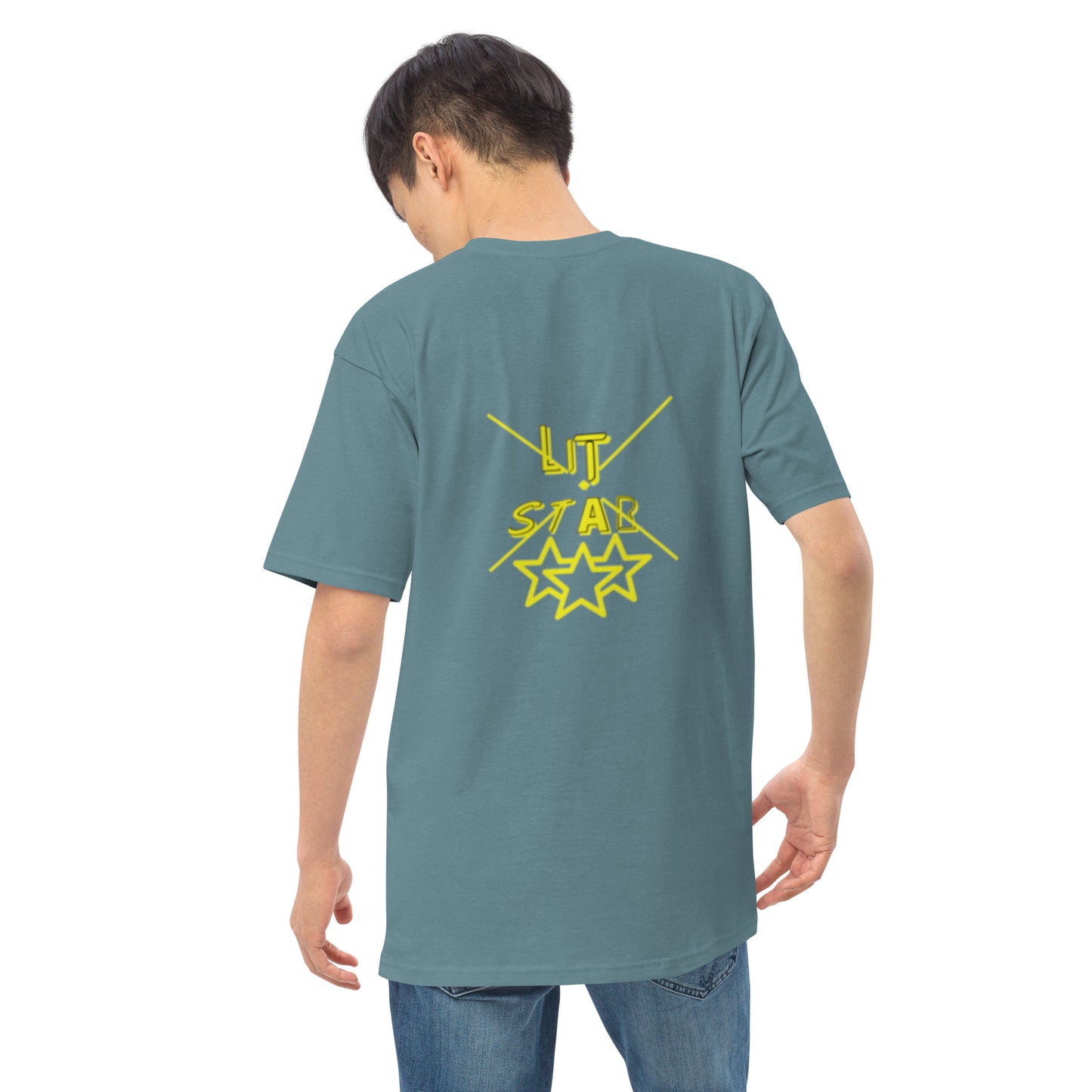 Litstar Men’s premium heavyweight tee