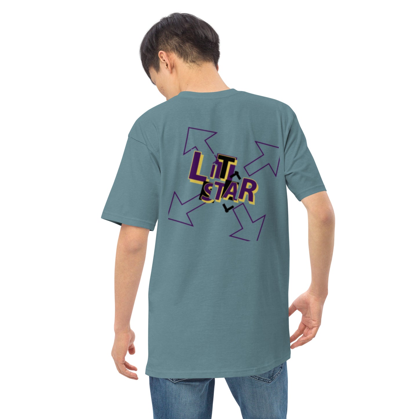 Litstar Men’s premium heavyweight tee