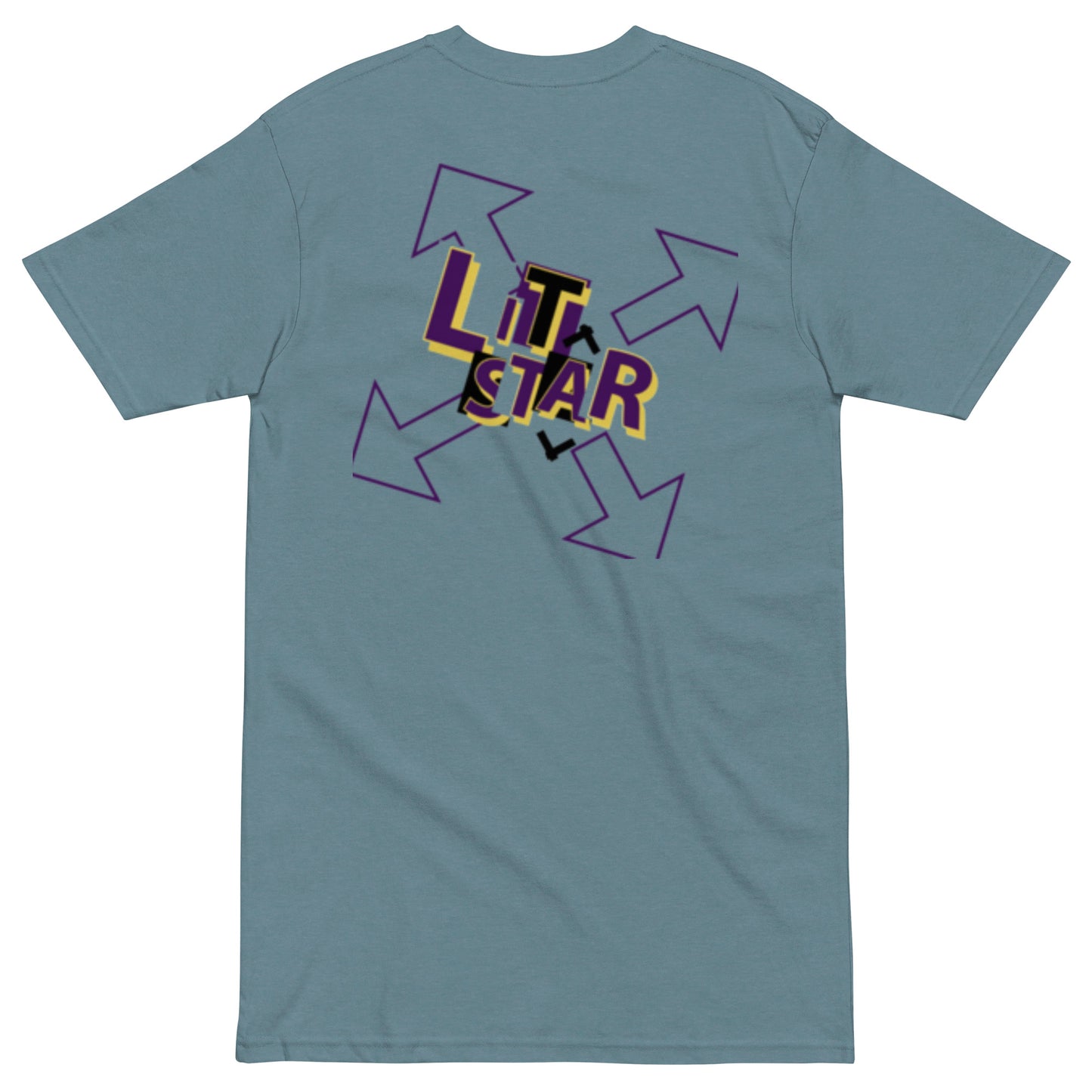 Litstar Men’s premium heavyweight tee