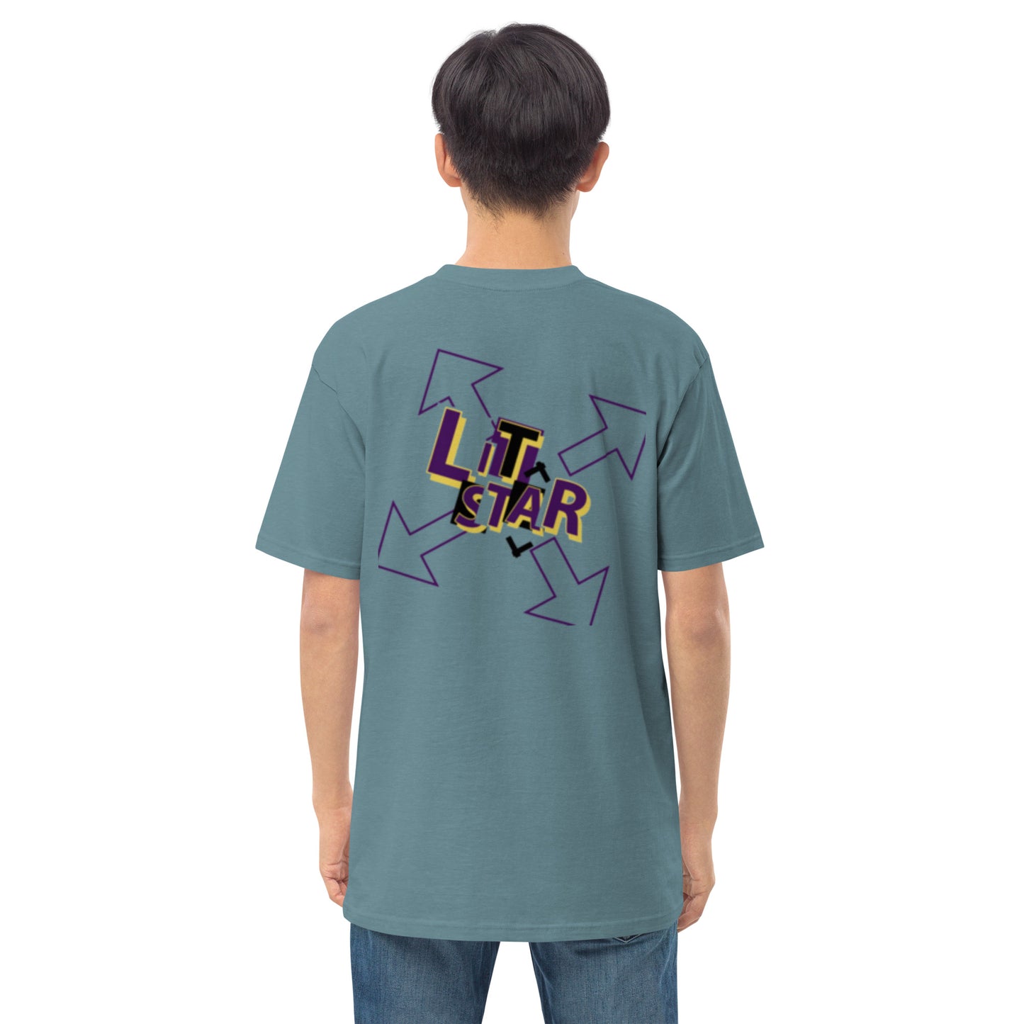 Litstar Men’s premium heavyweight tee