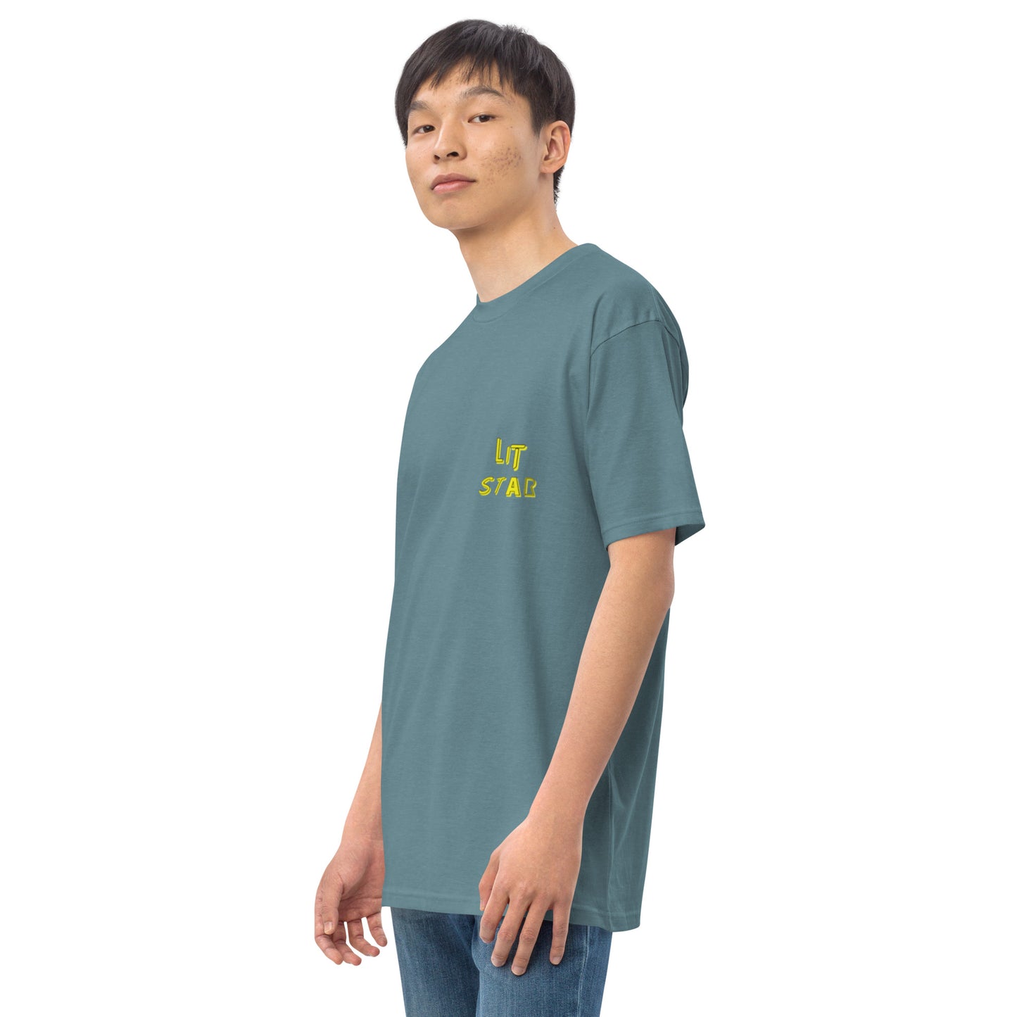 Litstar Men’s premium heavyweight tee