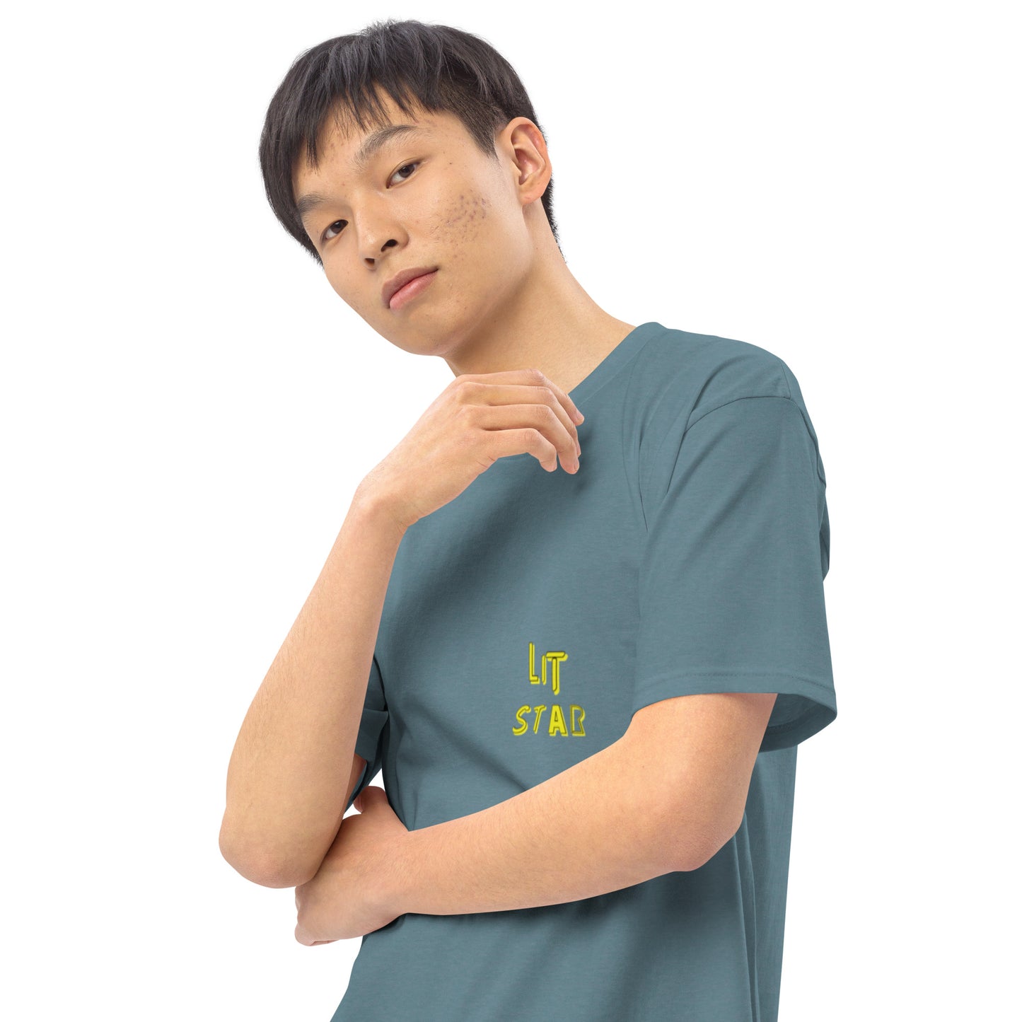 Litstar Men’s premium heavyweight tee