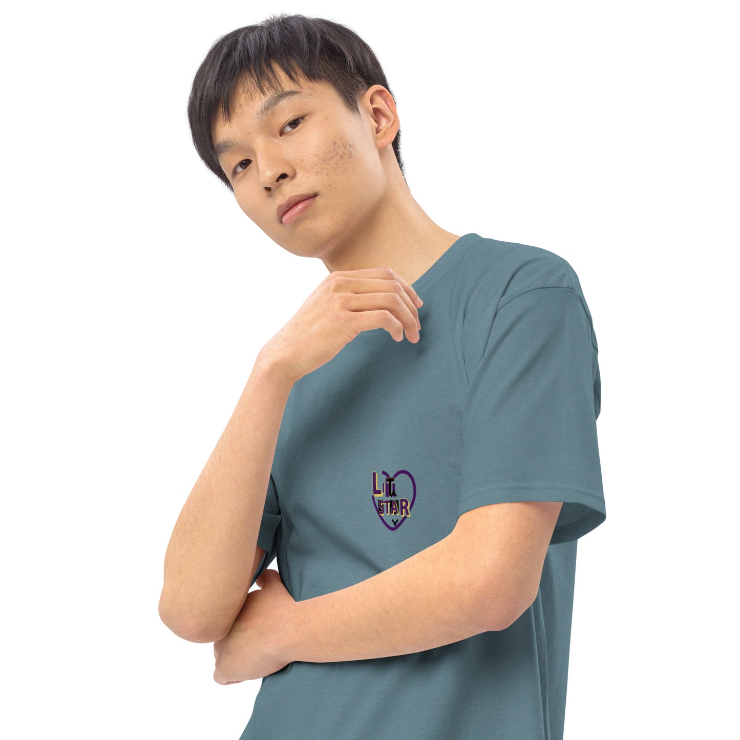 Litstar Men’s premium heavyweight tee