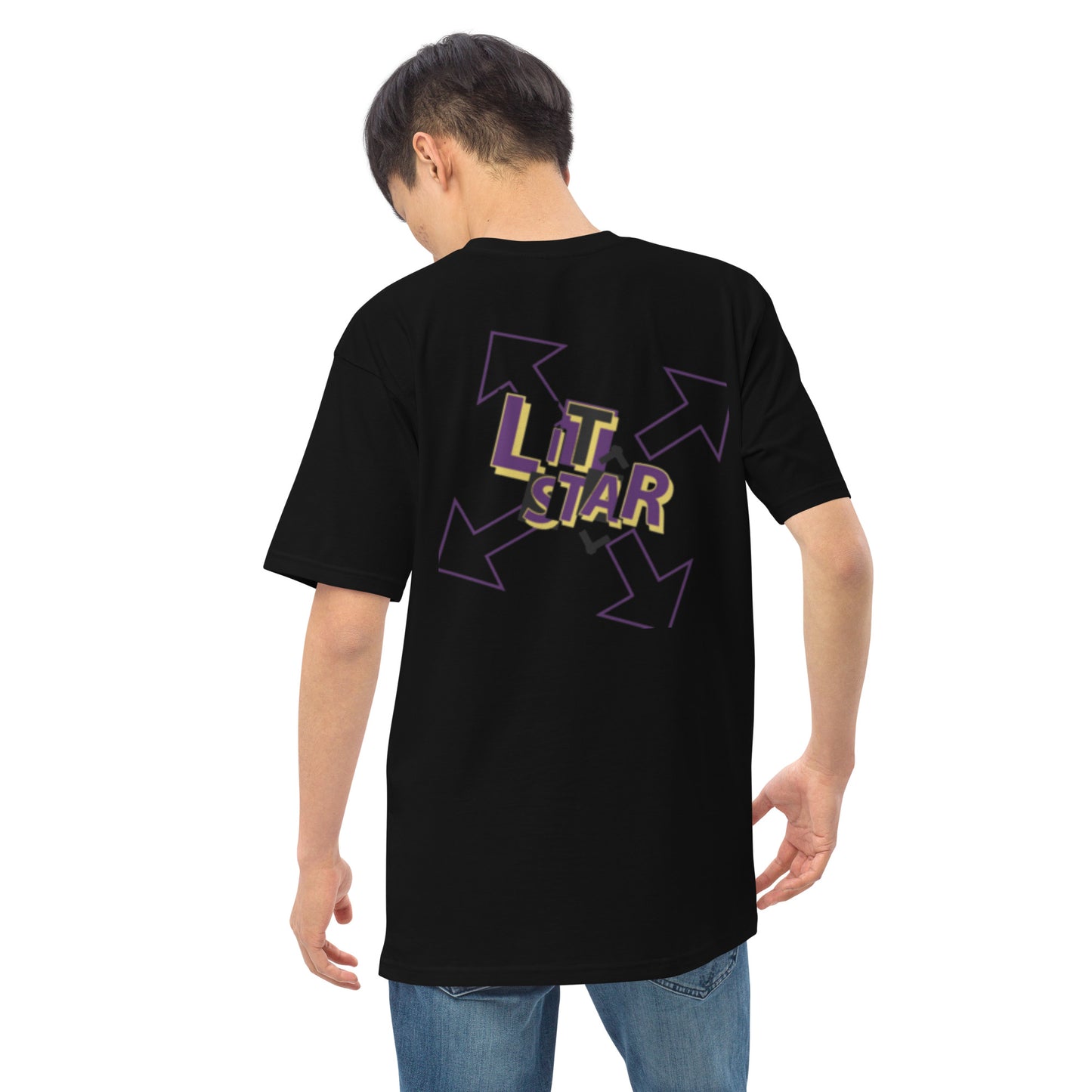 Litstar Men’s premium heavyweight tee