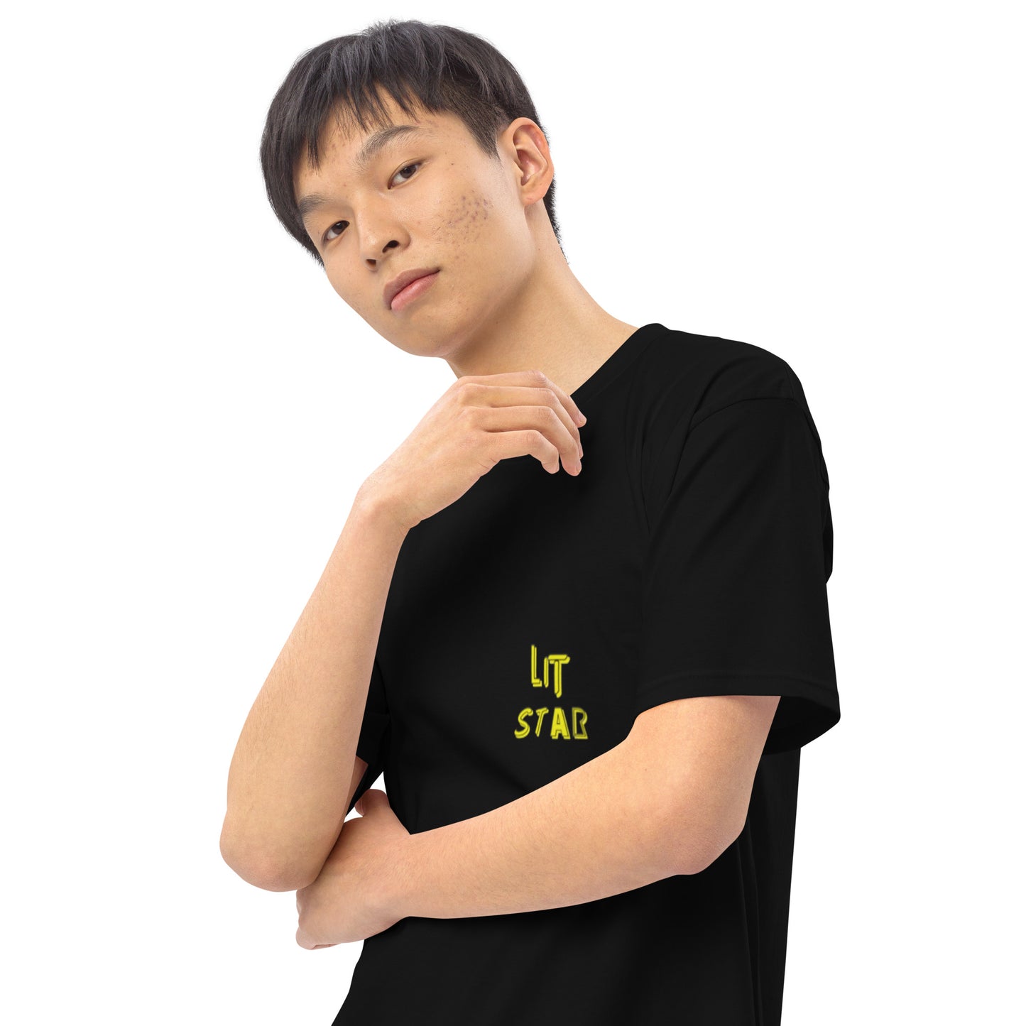 Litstar Men’s premium heavyweight tee
