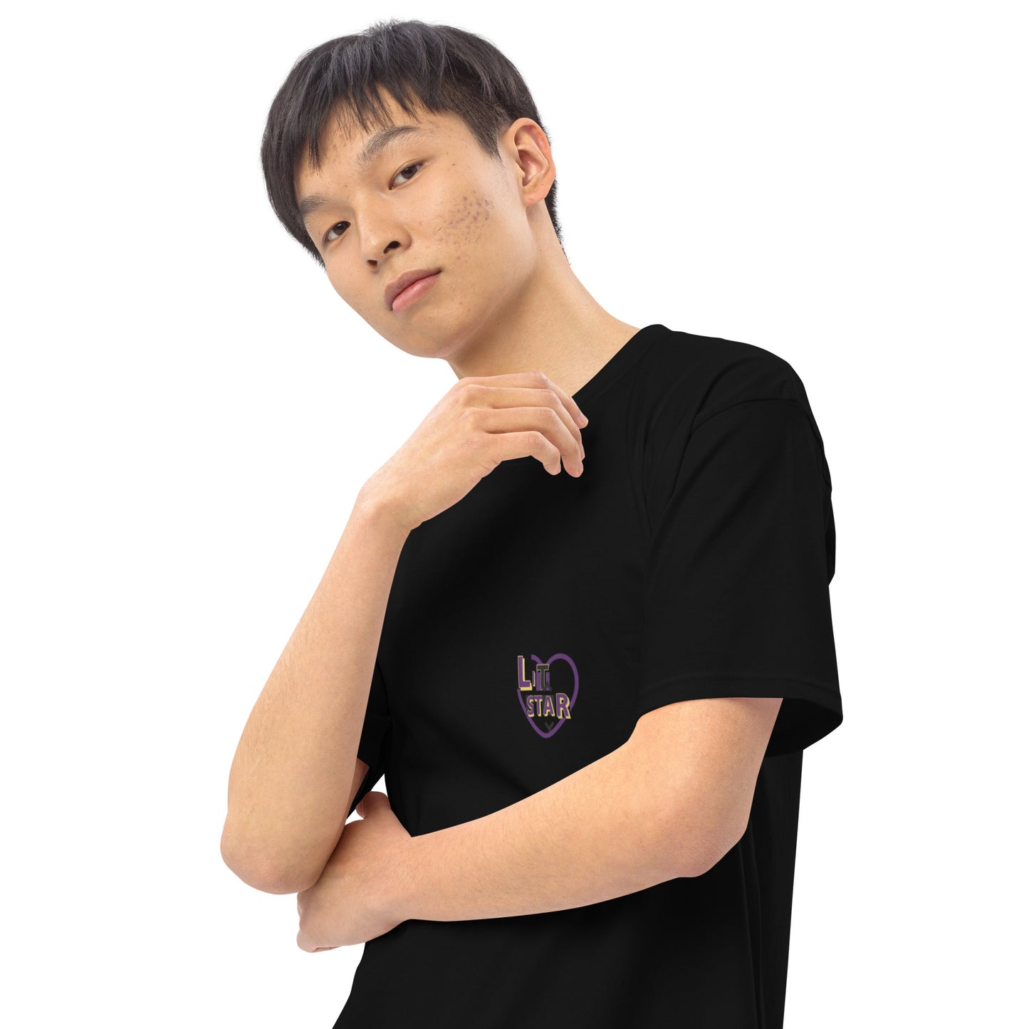 Litstar Men’s premium heavyweight tee
