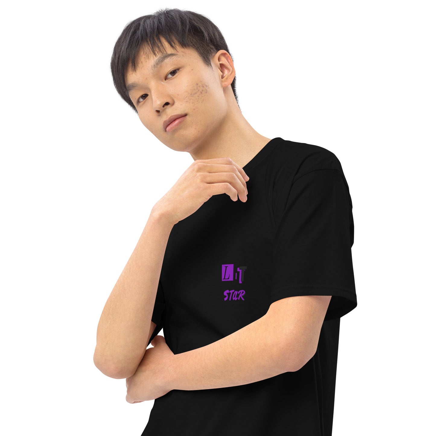 Litstar Men’s premium heavyweight tee