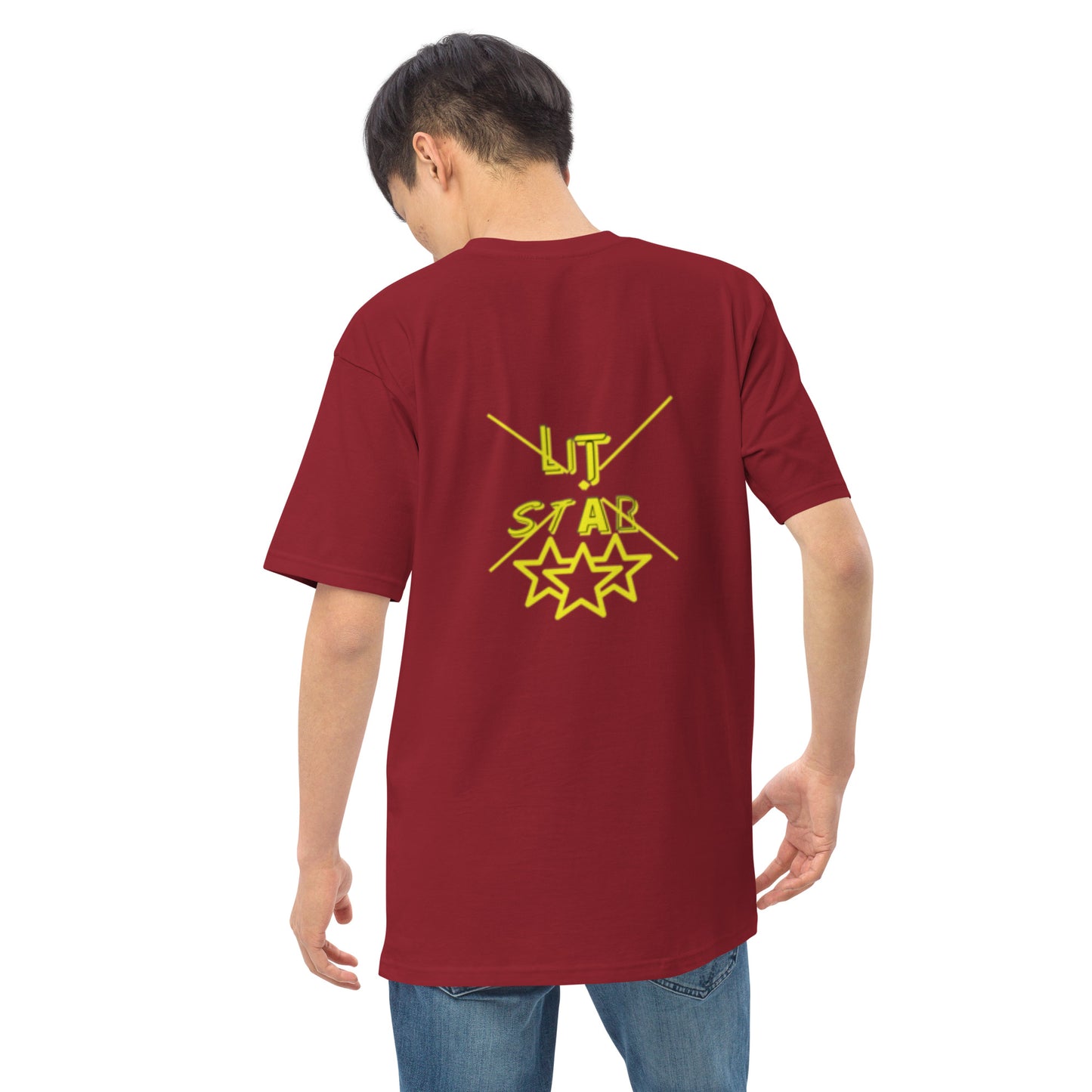 Litstar Men’s premium heavyweight tee