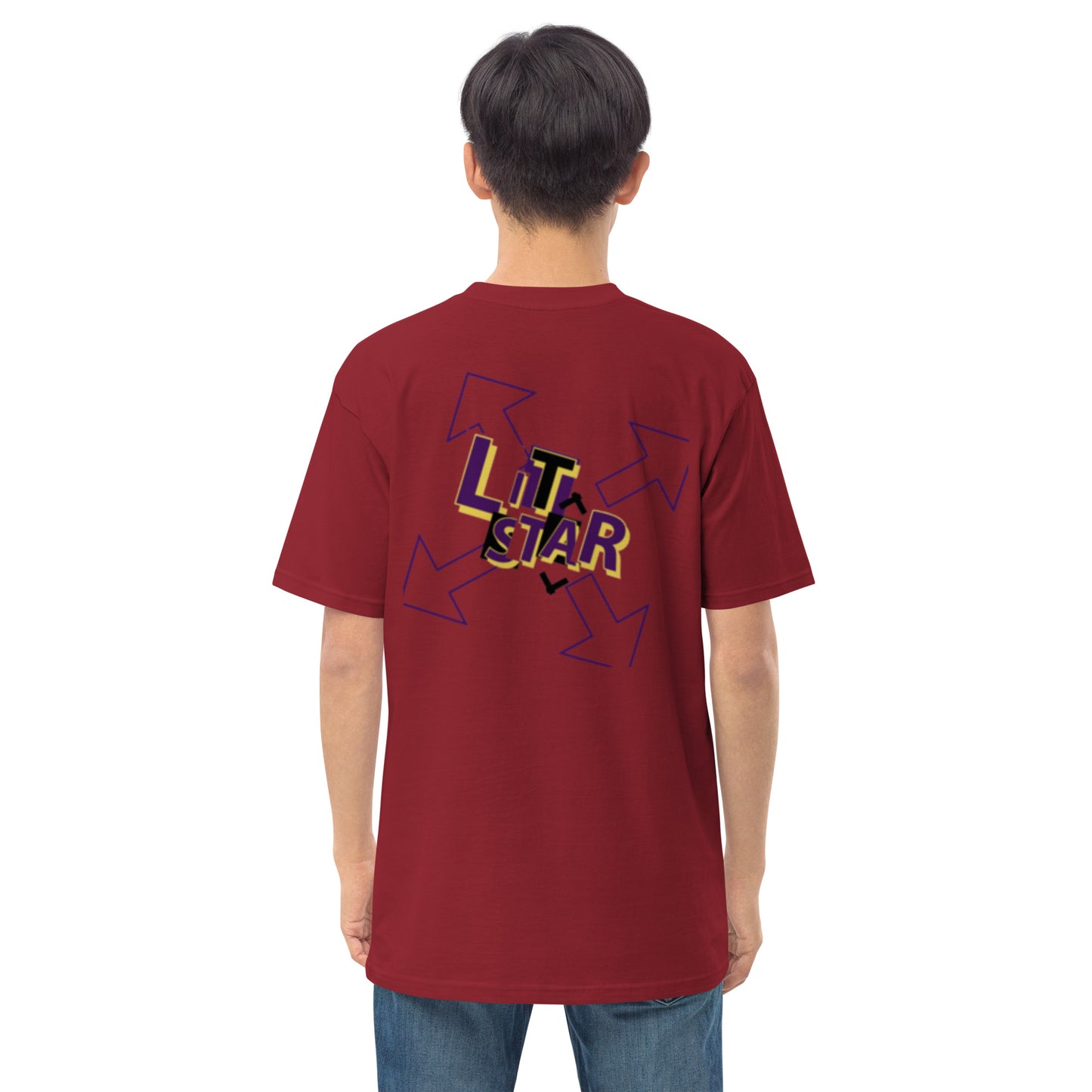 Litstar Men’s premium heavyweight tee