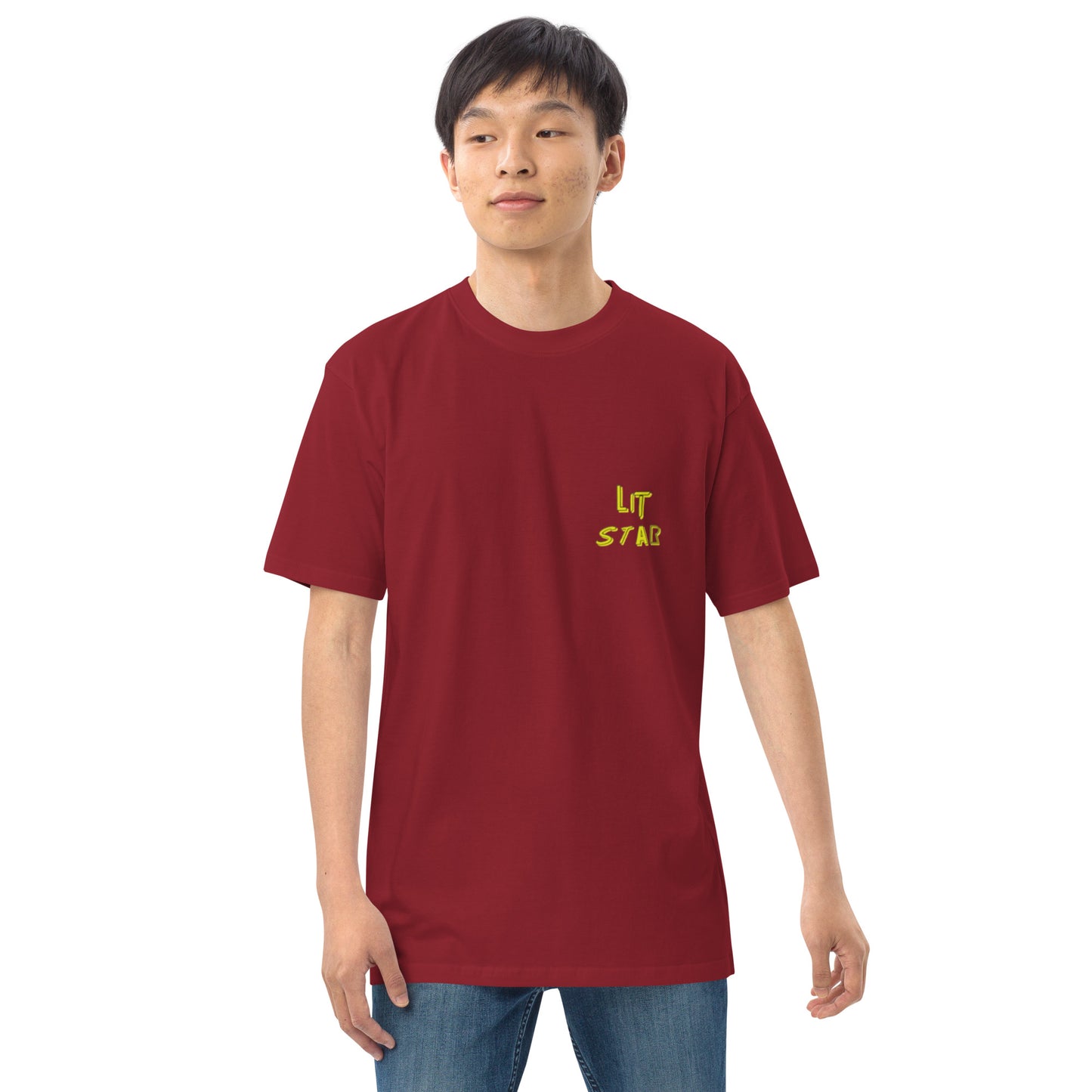 Litstar Men’s premium heavyweight tee