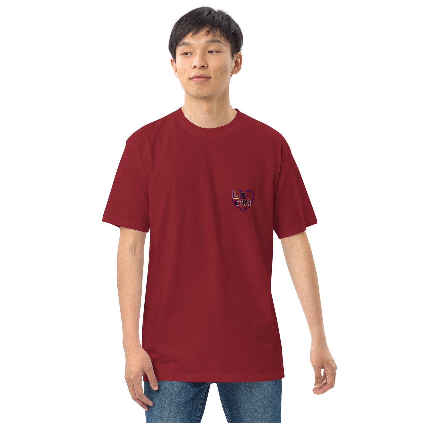 Litstar Men’s premium heavyweight tee