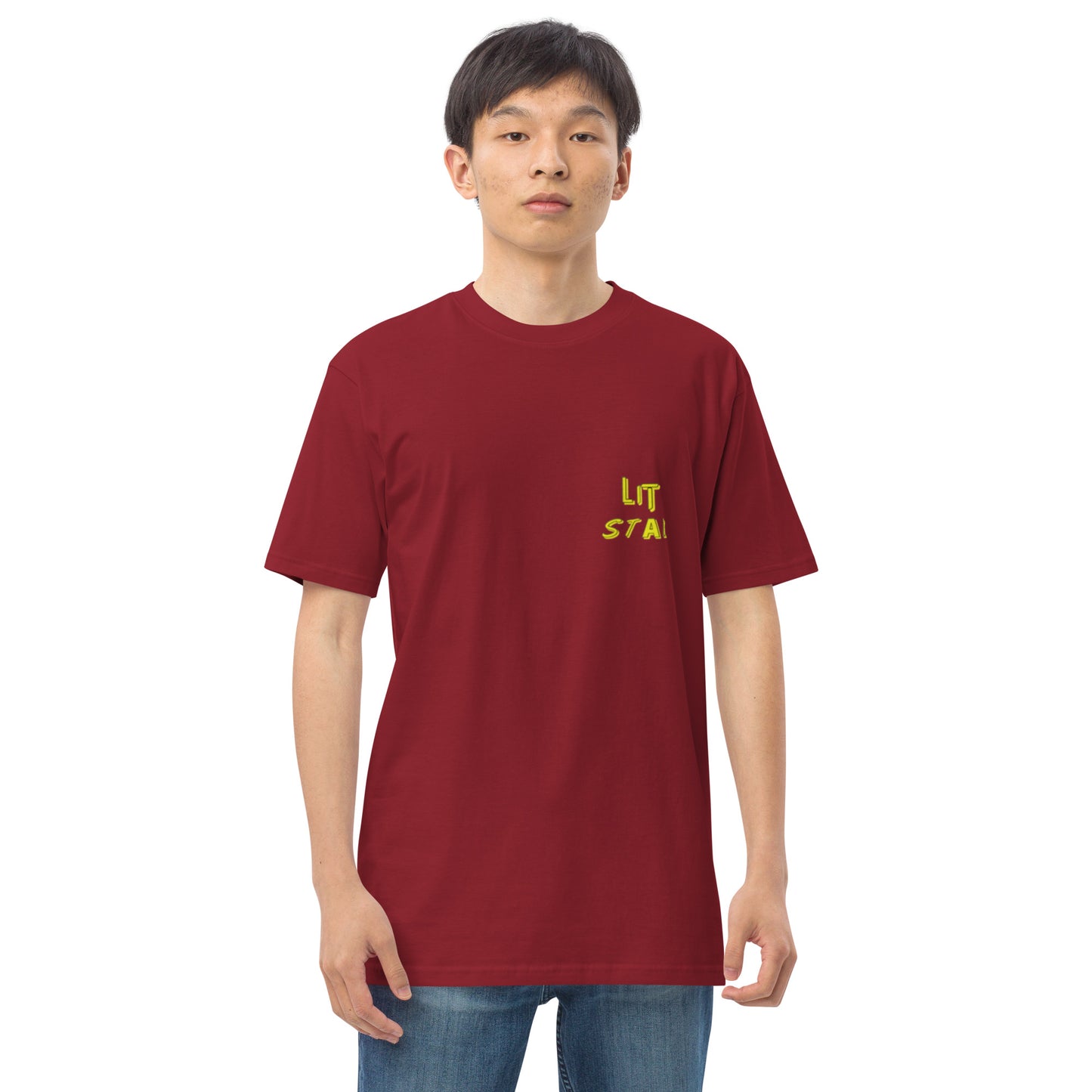 Litstar Men’s premium heavyweight tee