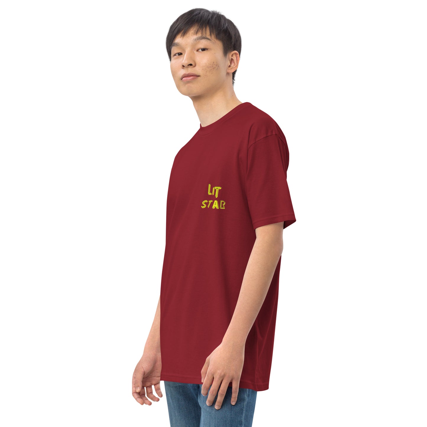 Litstar Men’s premium heavyweight tee