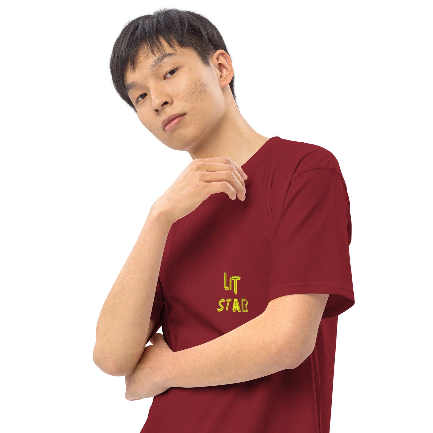 Litstar Men’s premium heavyweight tee