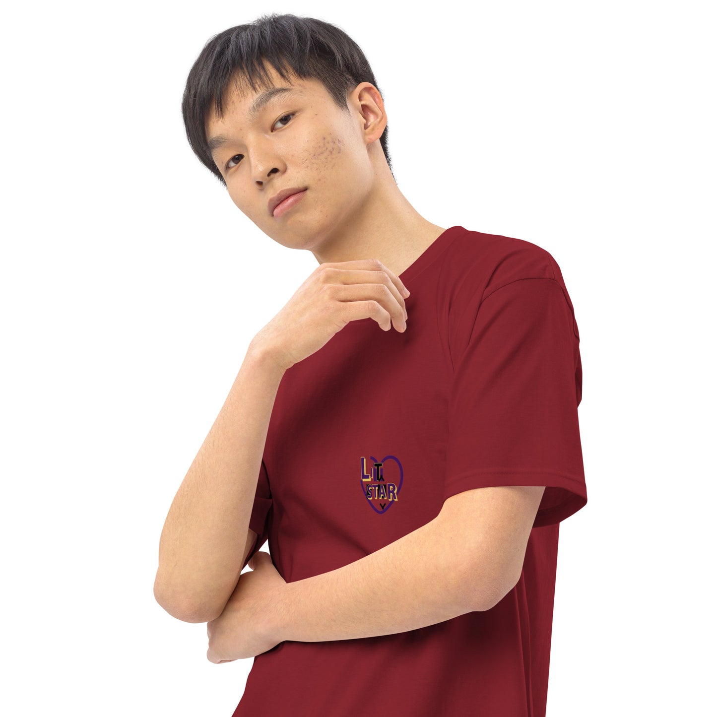 Litstar Men’s premium heavyweight tee