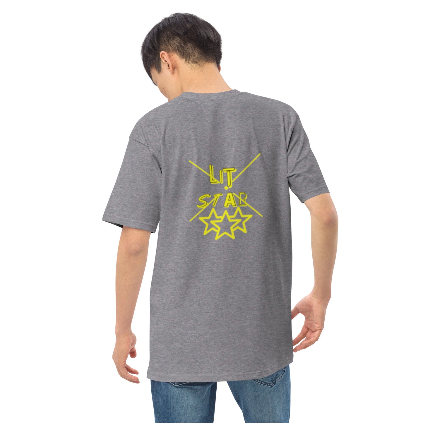 Litstar Men’s premium heavyweight tee