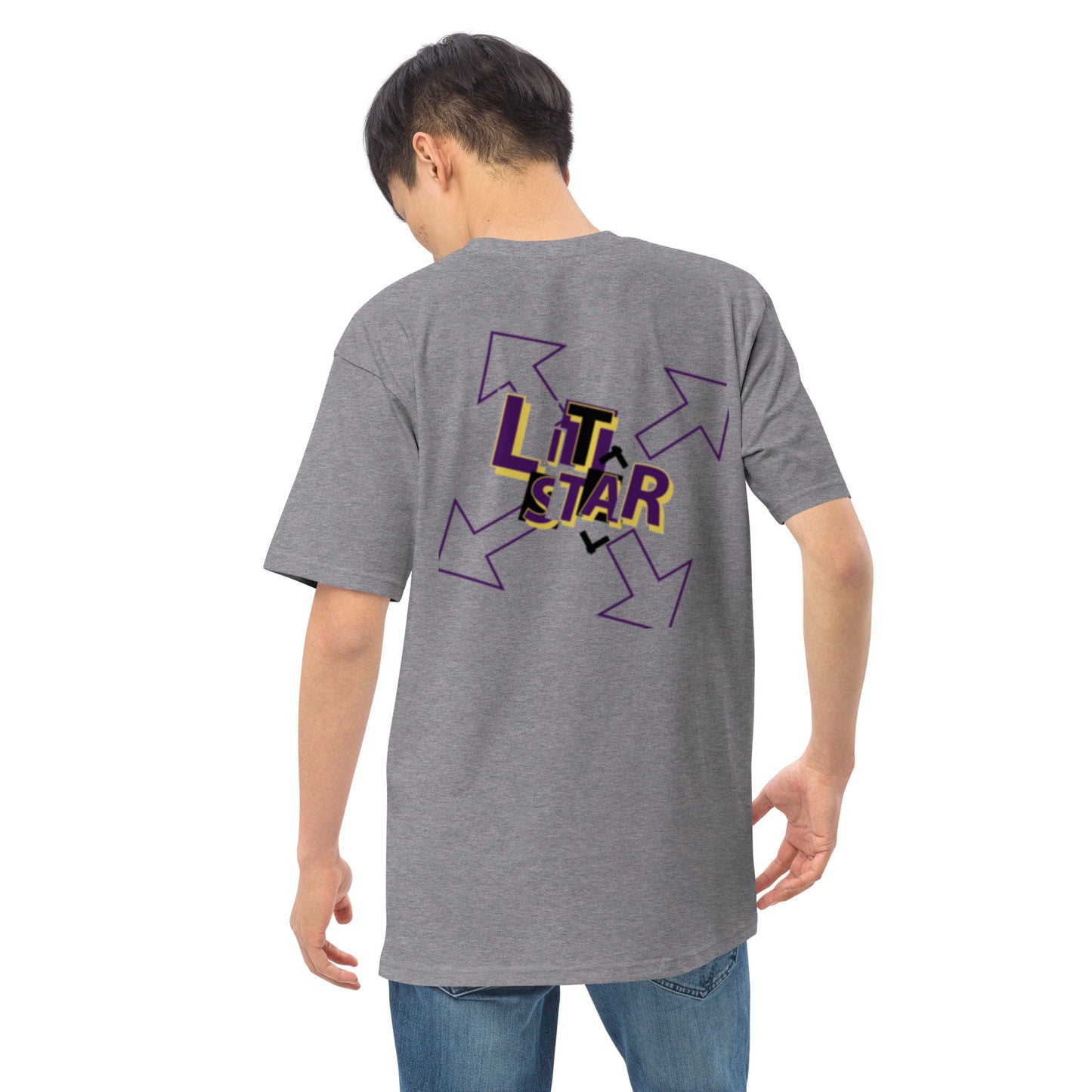 Litstar Men’s premium heavyweight tee