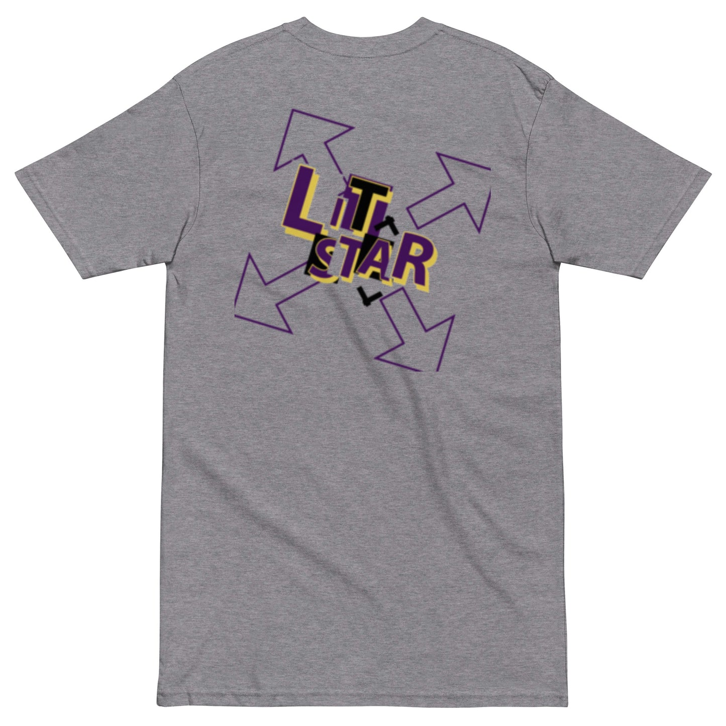 Litstar Men’s premium heavyweight tee