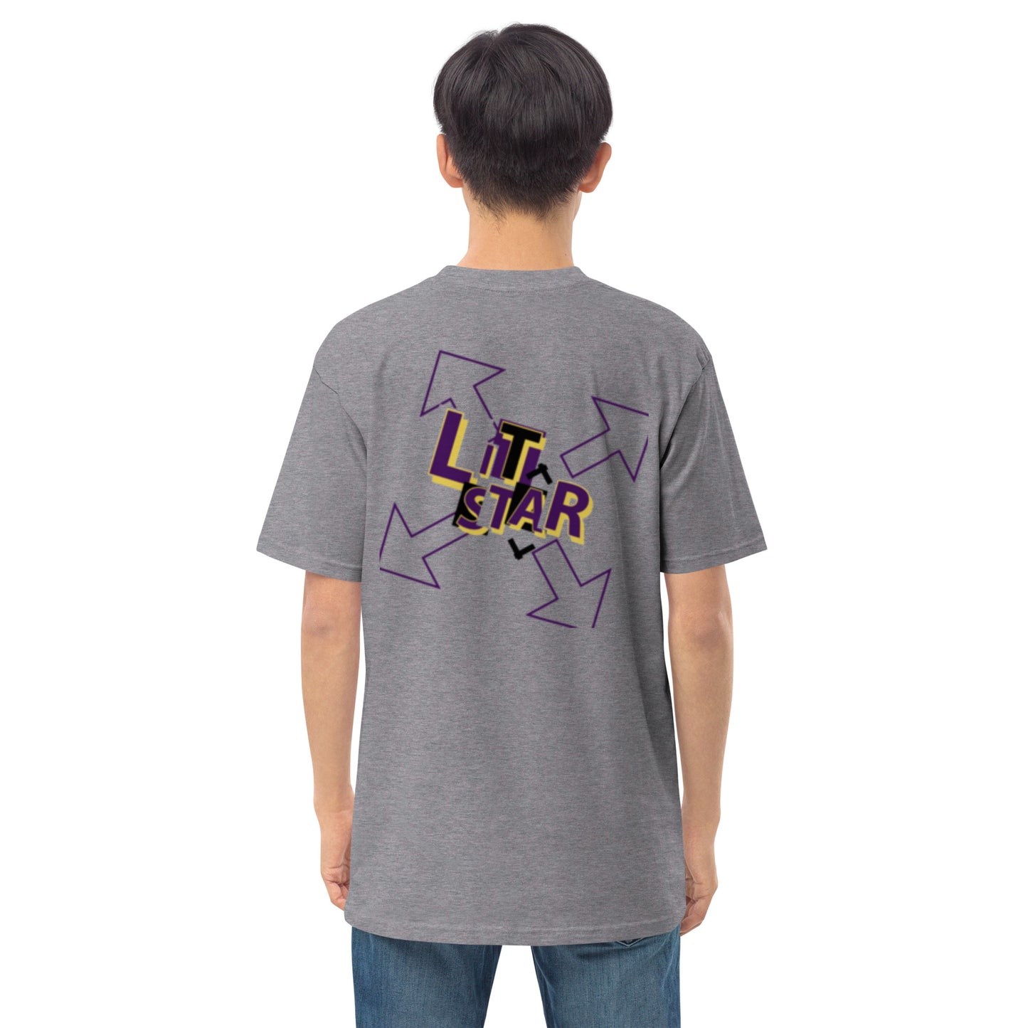Litstar Men’s premium heavyweight tee
