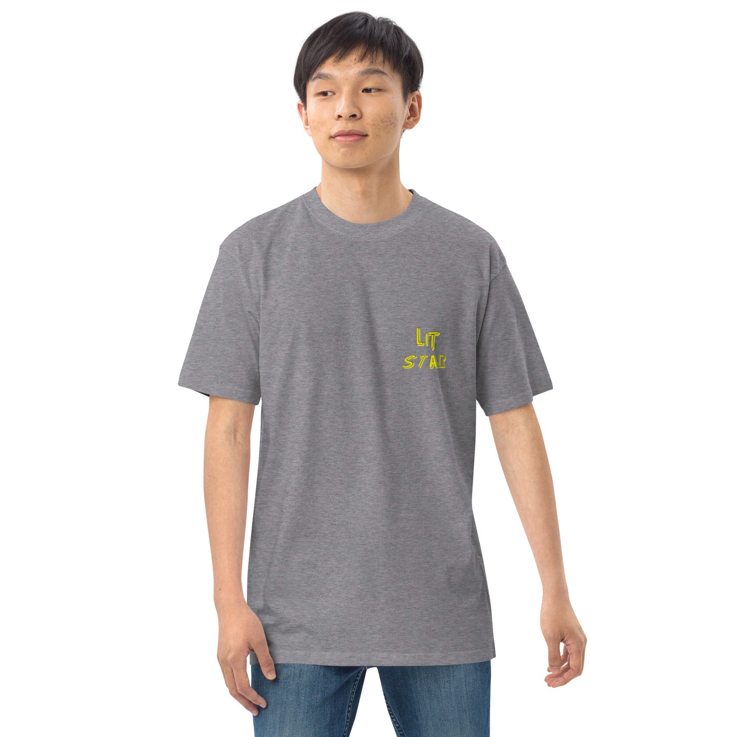 Litstar Men’s premium heavyweight tee