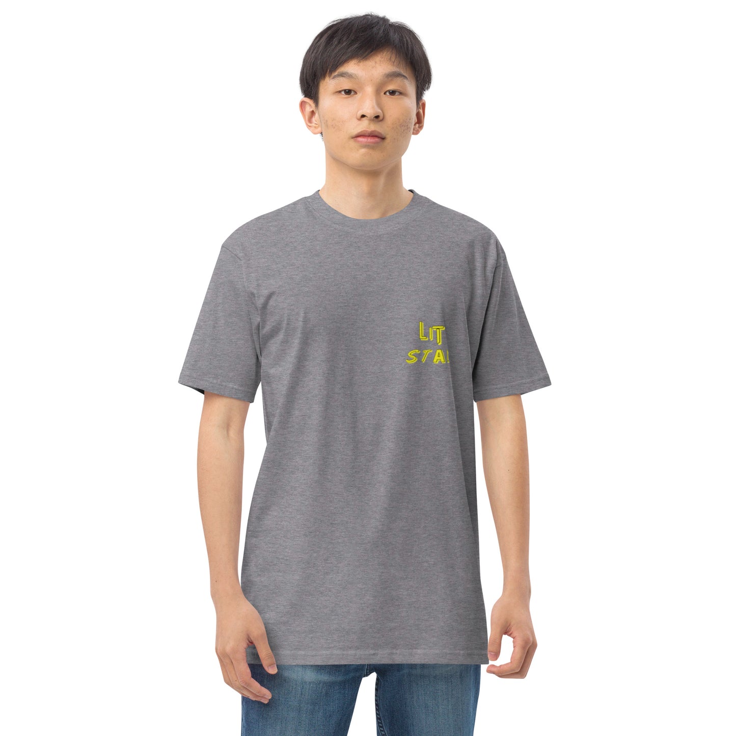 Litstar Men’s premium heavyweight tee