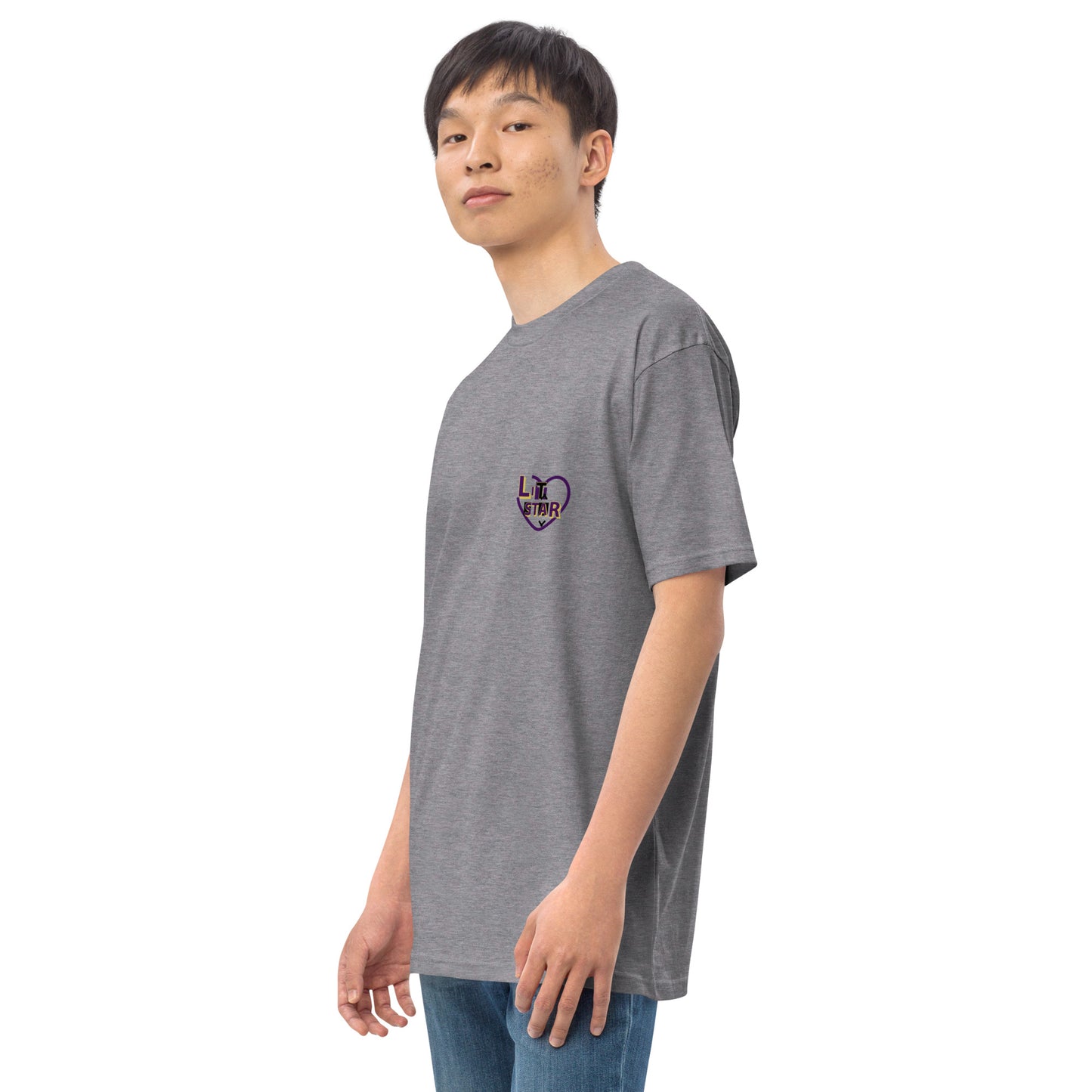 Litstar Men’s premium heavyweight tee