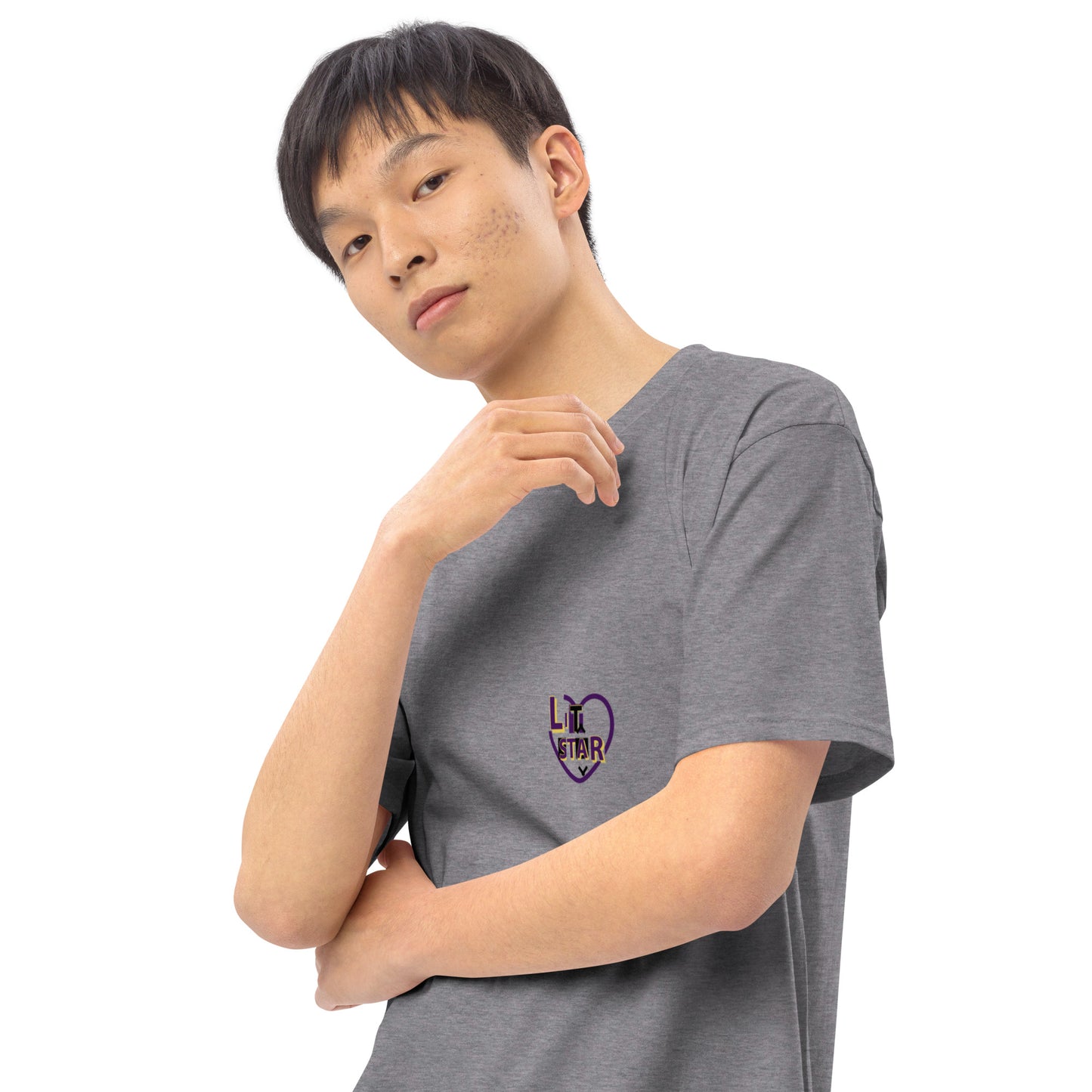 Litstar Men’s premium heavyweight tee