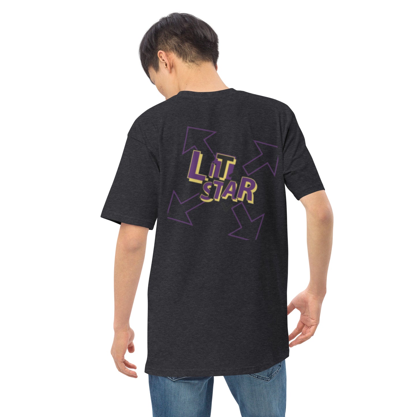Litstar Men’s premium heavyweight tee