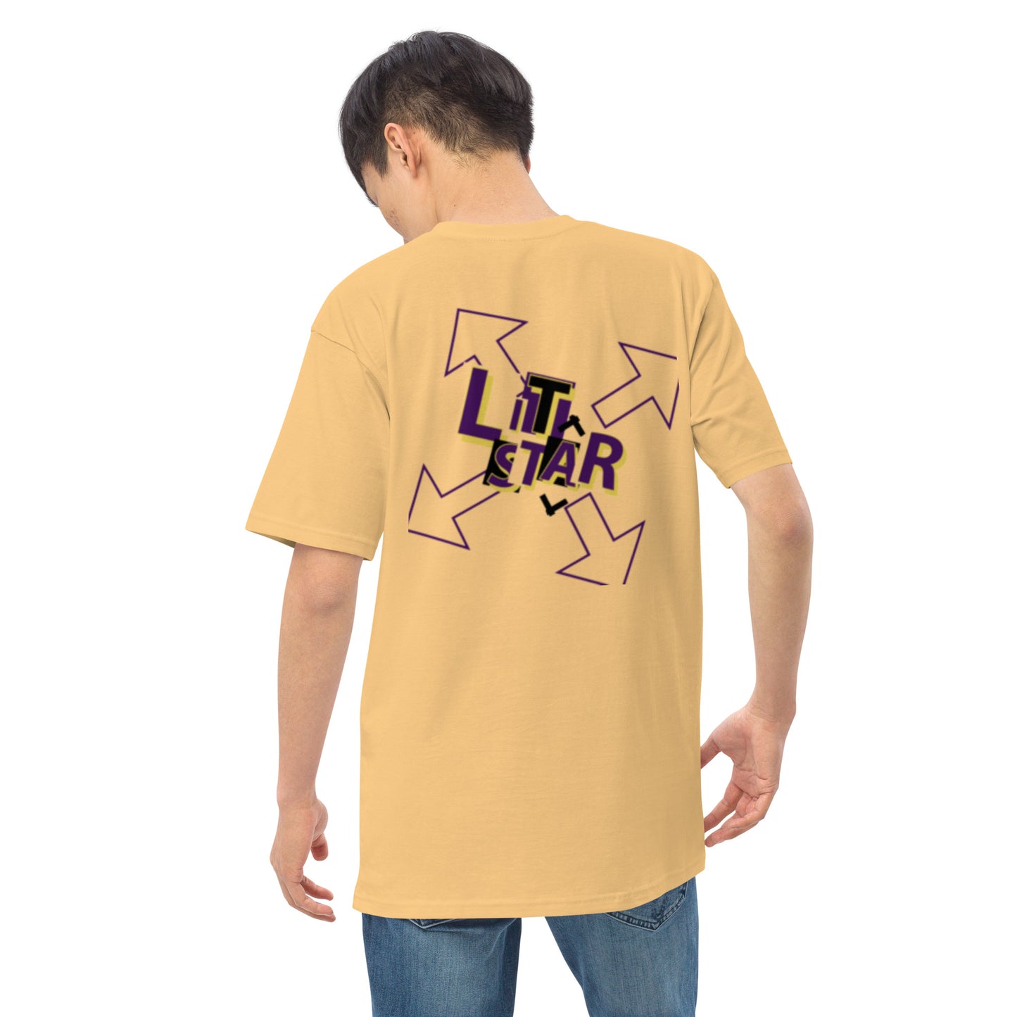Litstar Men’s premium heavyweight tee