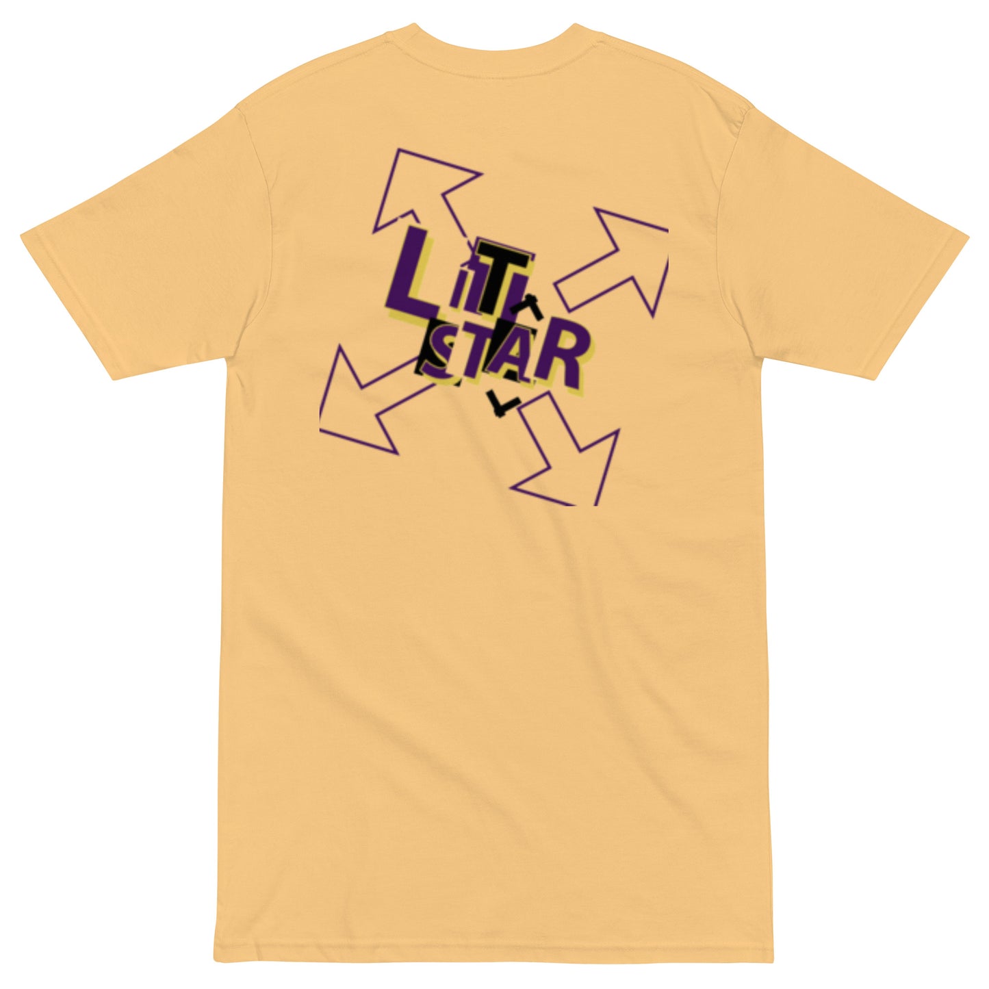 Litstar Men’s premium heavyweight tee