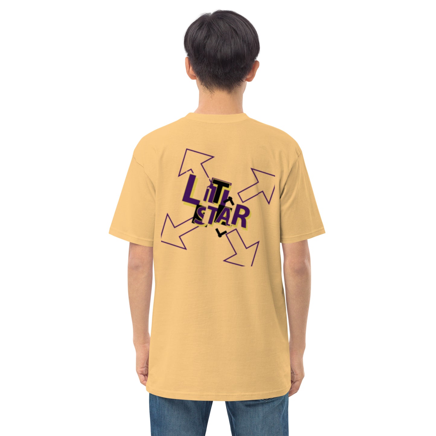 Litstar Men’s premium heavyweight tee