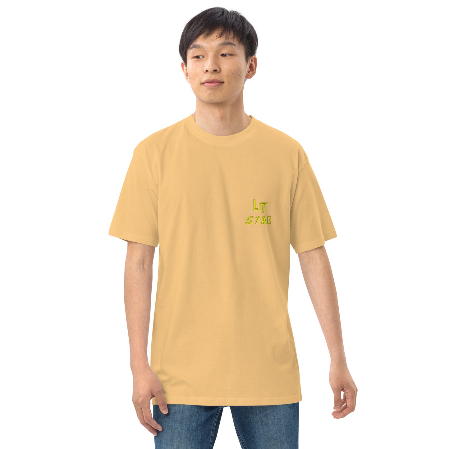 Litstar Men’s premium heavyweight tee