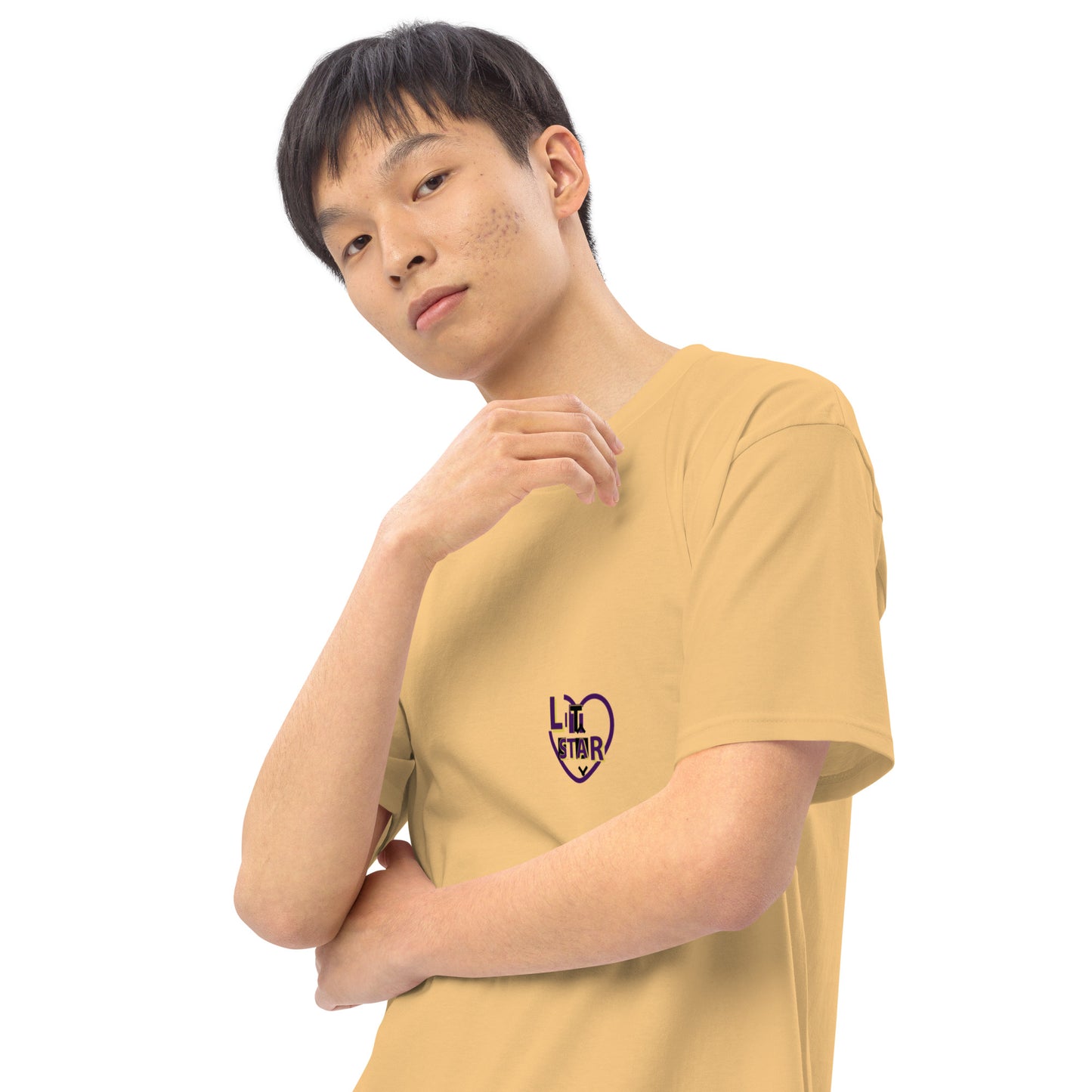 Litstar Men’s premium heavyweight tee