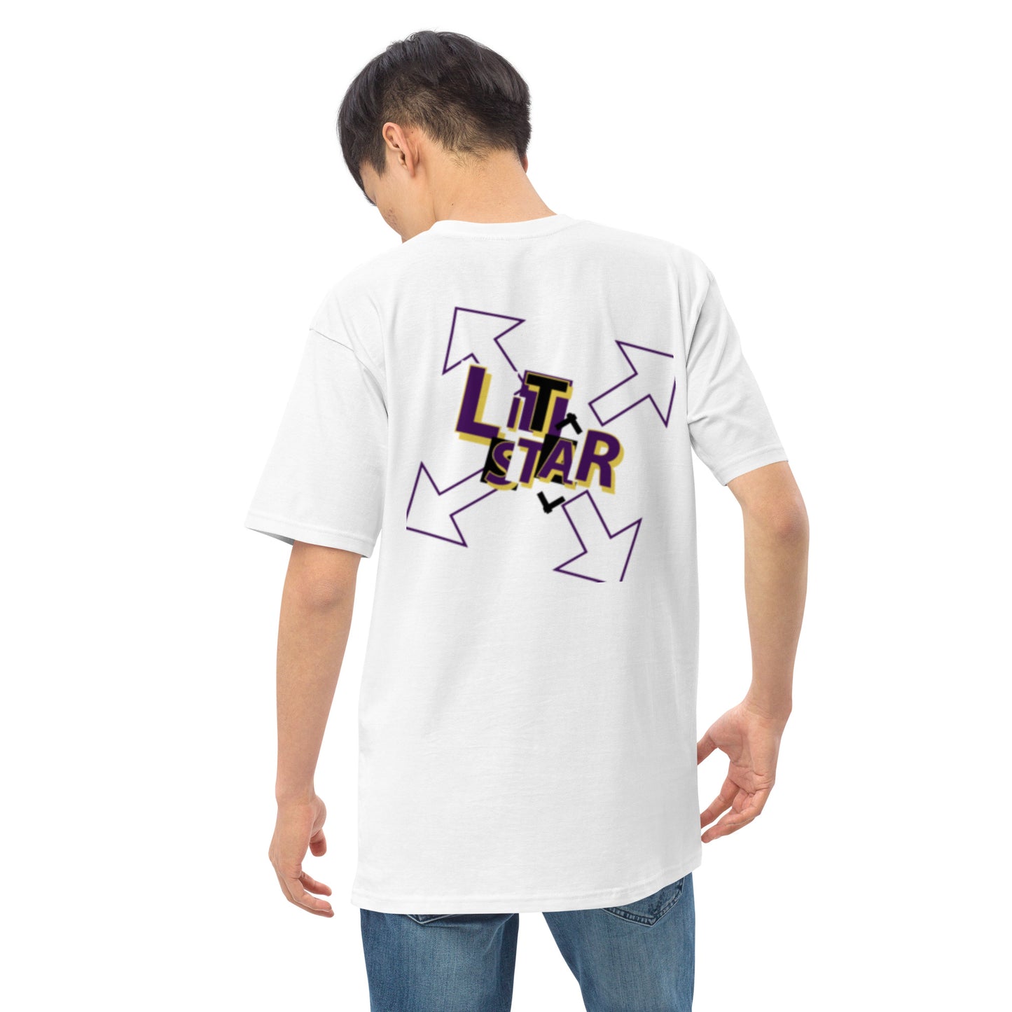 Litstar Men’s premium heavyweight tee