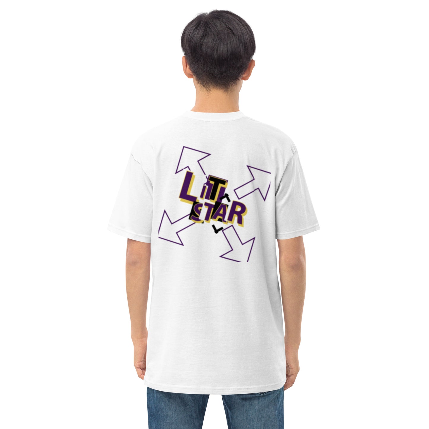 Litstar Men’s premium heavyweight tee