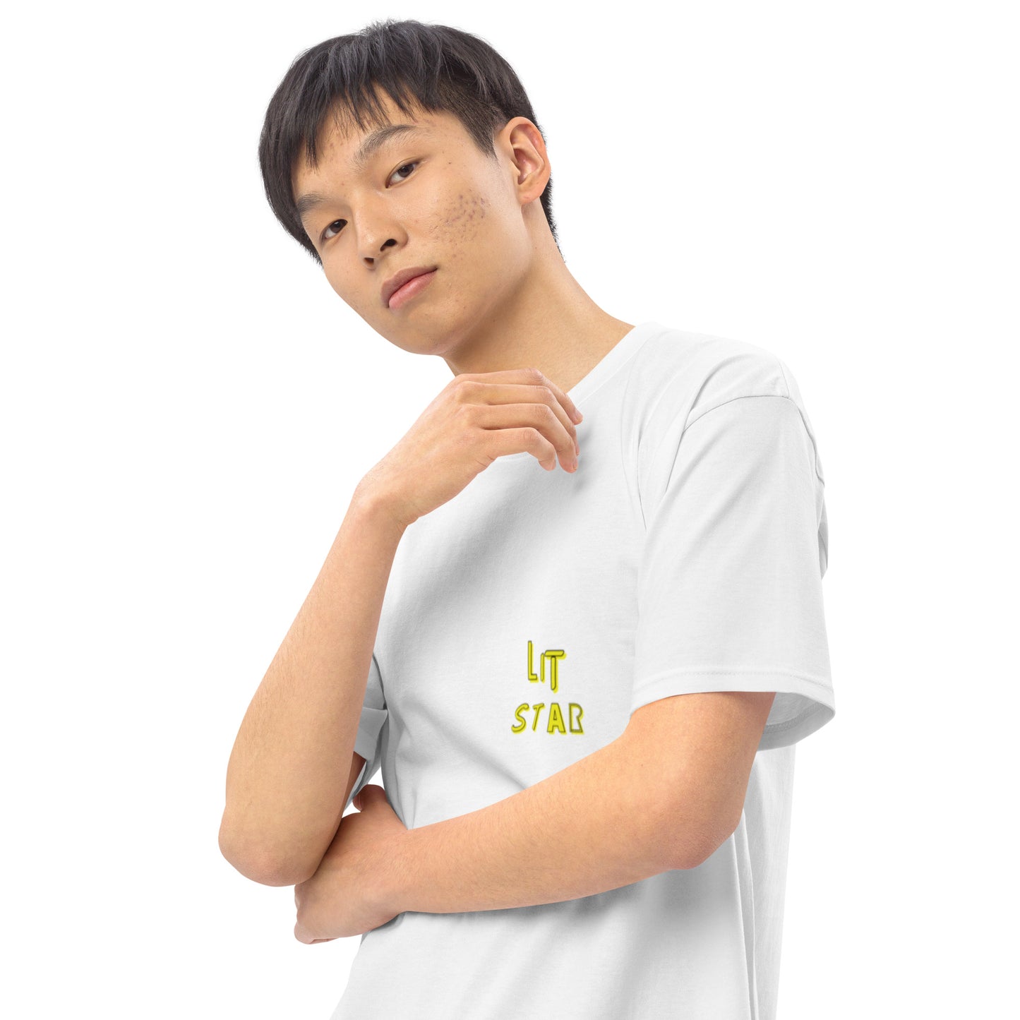 Litstar Men’s premium heavyweight tee