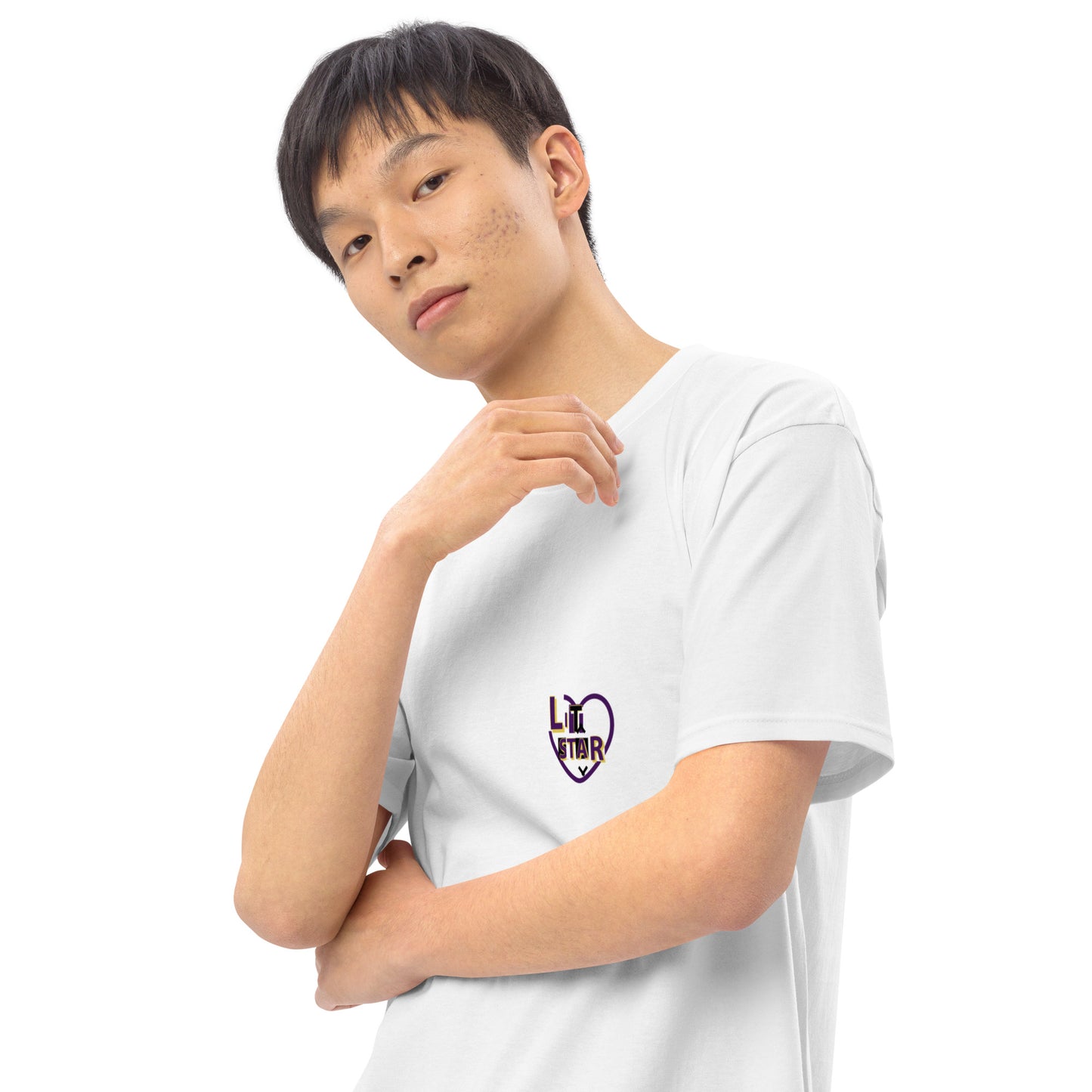 Litstar Men’s premium heavyweight tee